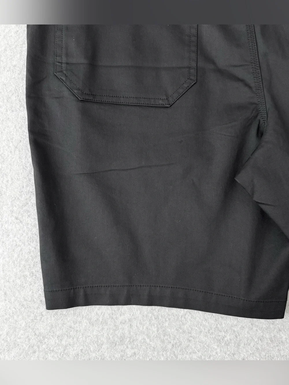 Wrangler Utility Shorts Mens 36 Black Performance Stretch Flex Waistband NWT
